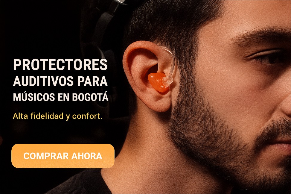 protectores auditivos para músicos en Bogotá