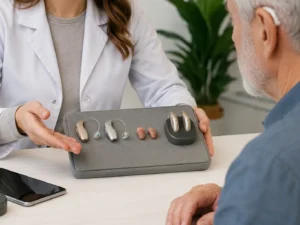 tipos de audífonos para pérdida auditiva